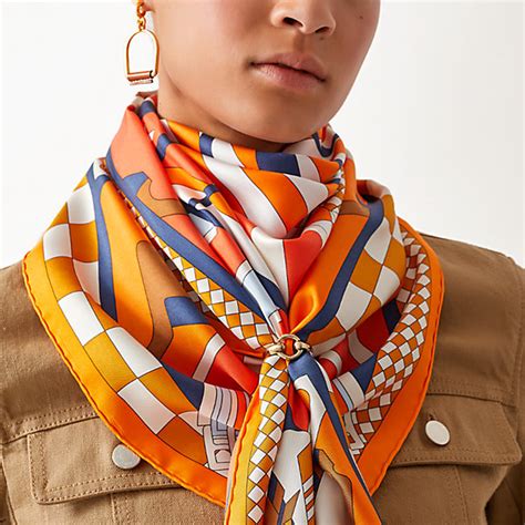 hermes mens cotton scarf|how to wear hermes scarf.